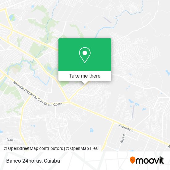 Banco 24horas map