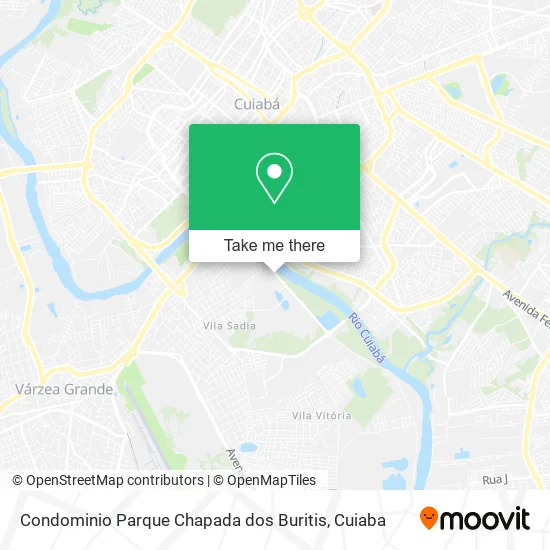 Condominio Parque Chapada dos Buritis map