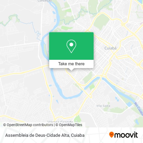 Assembleia de Deus-Cidade Alta map