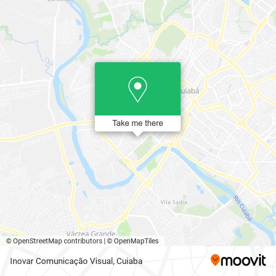 Inovar Comunicação Visual map