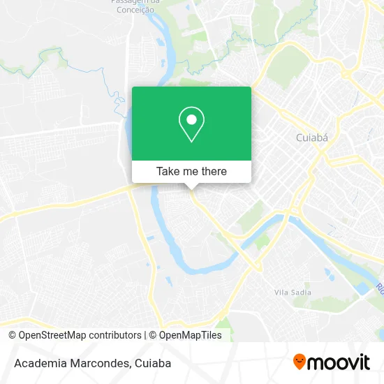 Academia Marcondes map
