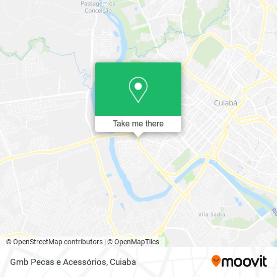 Gmb Pecas e Acessórios map