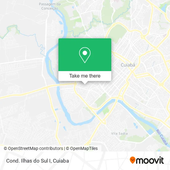 Cond. Ilhas do Sul I map