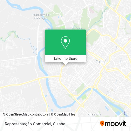 Representação Comercial map