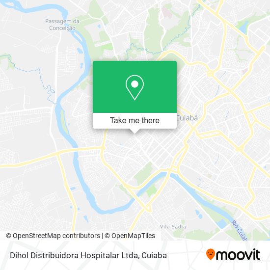 Dihol Distribuidora Hospitalar Ltda map