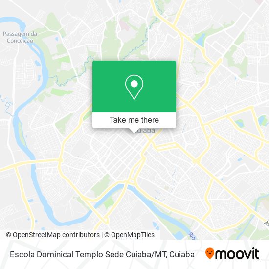 Escola Dominical Templo Sede Cuiaba / MT map