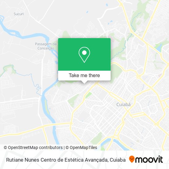 Mapa Rutiane Nunes Centro de Estética Avançada