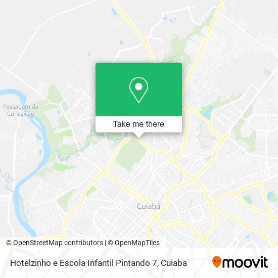 Hotelzinho e Escola Infantil Pintando 7 map