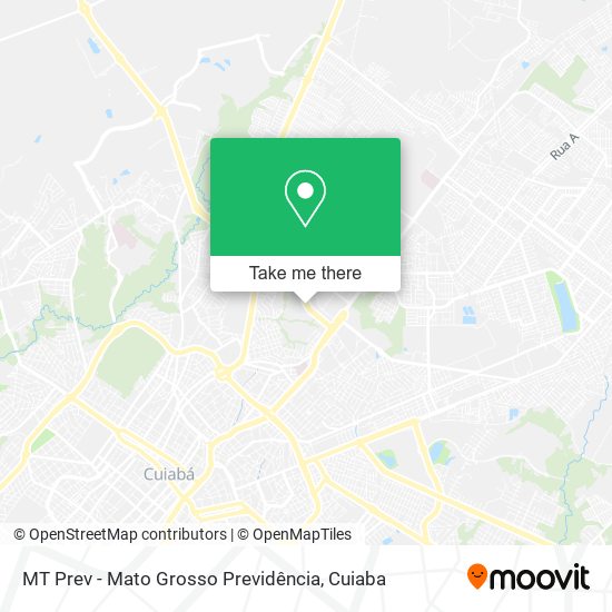 MT Prev - Mato Grosso Previdência map