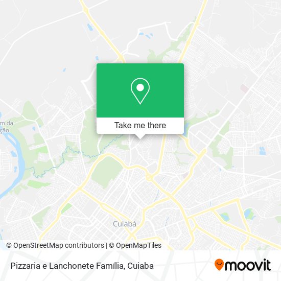 Pizzaria e Lanchonete Família map