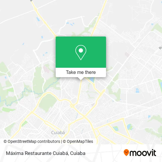 Máxima Restaurante Cuiabá map