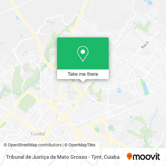 Tribunal de Justiça de Mato Grosso - Tjmt map