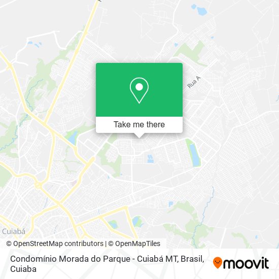 Condomínio Morada do Parque - Cuiabá MT, Brasil map