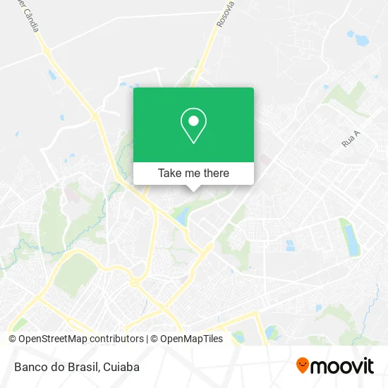 Banco do Brasil map