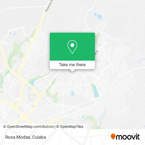Rosa Modas map