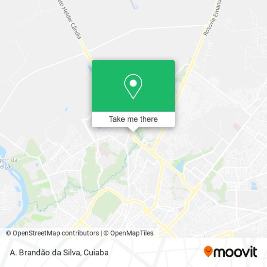 A. Brandão da Silva map