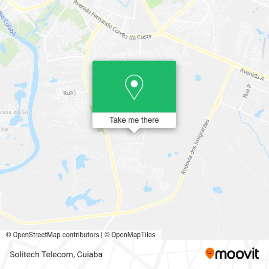 Solitech Telecom map