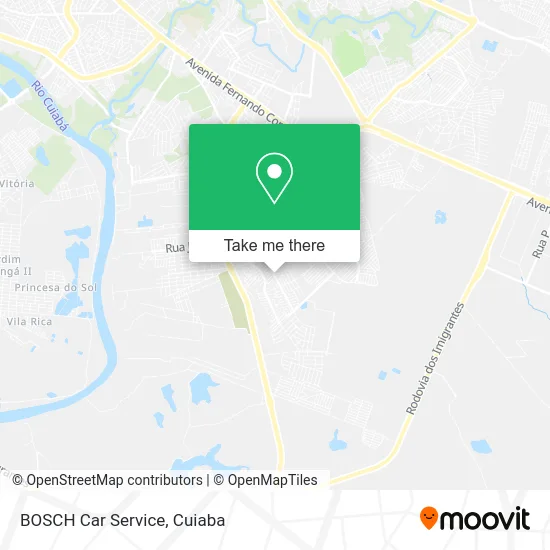 BOSCH Car Service map