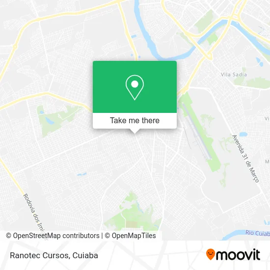 Ranotec Cursos map