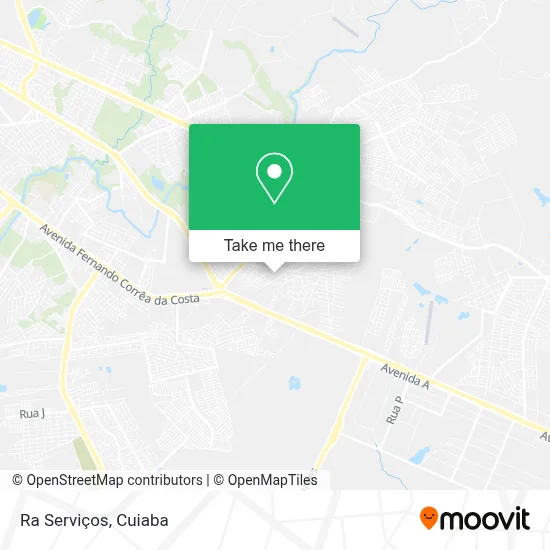 Ra Serviços map