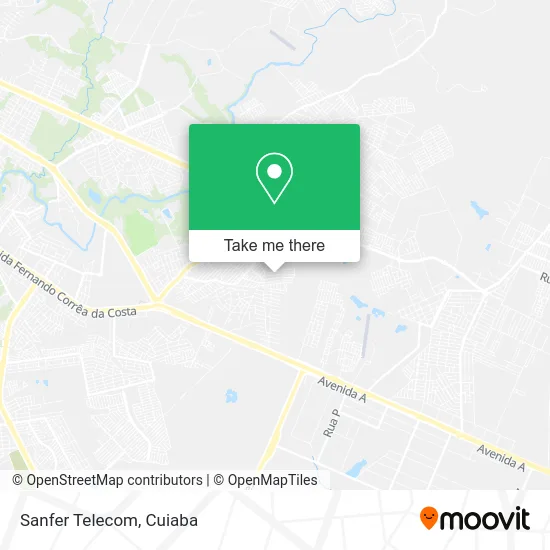 Sanfer Telecom map
