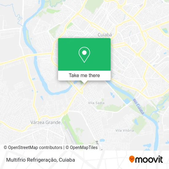 Multifrio Refrigeração map