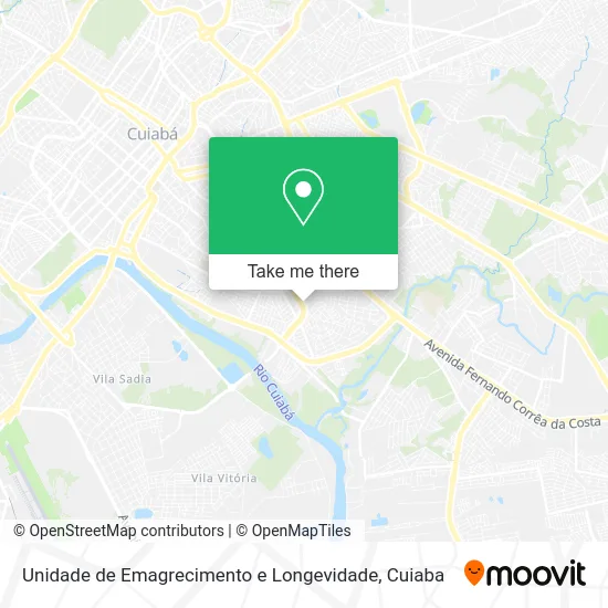 Unidade de Emagrecimento e Longevidade map