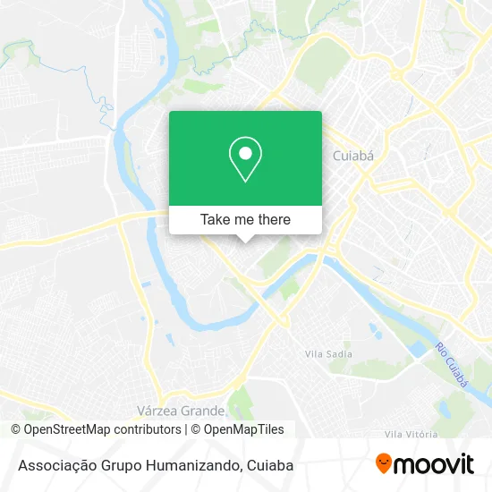 Associação Grupo Humanizando map