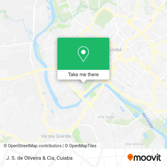 J. S. de Oliveira & Cia map