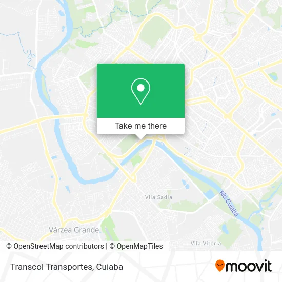 Transcol Transportes map