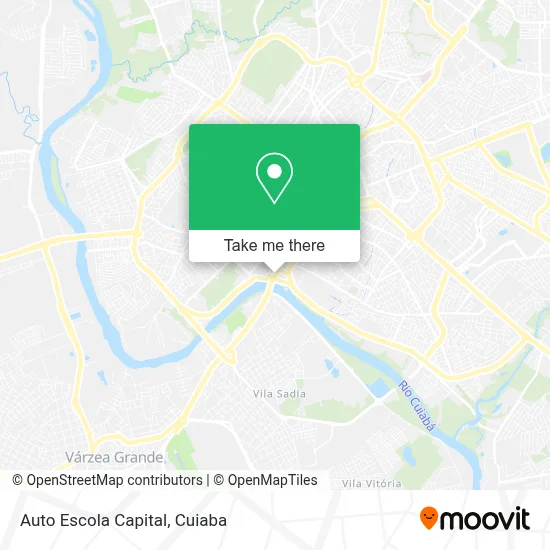 Auto Escola Capital map