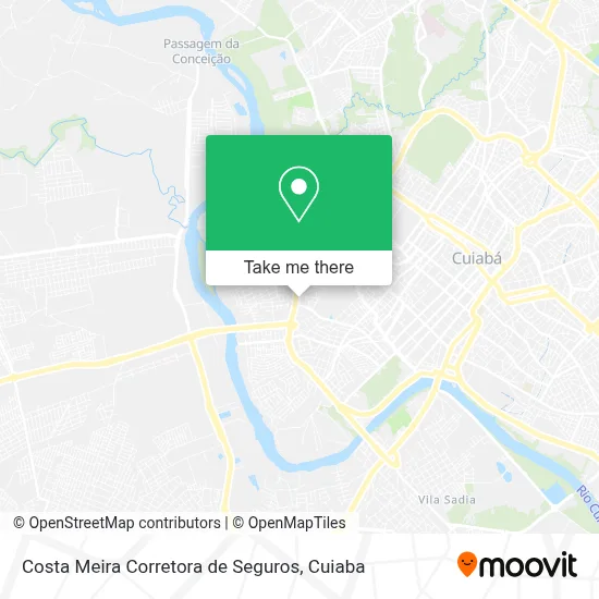 Costa Meira Corretora de Seguros map