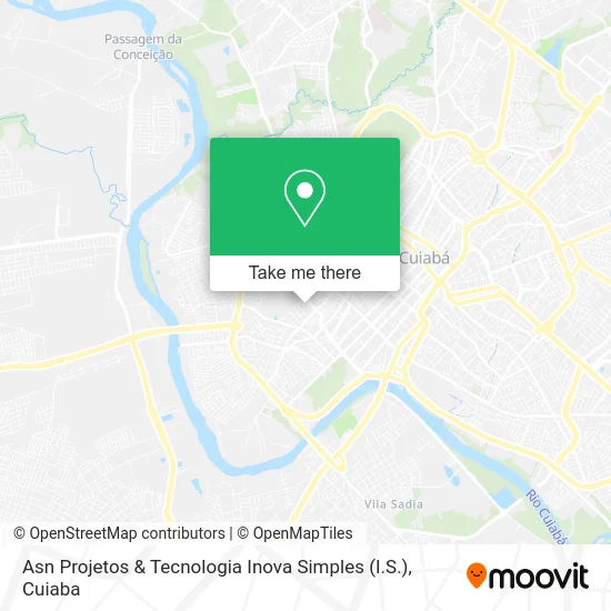 Asn Projetos & Tecnologia Inova Simples (I.S.) map