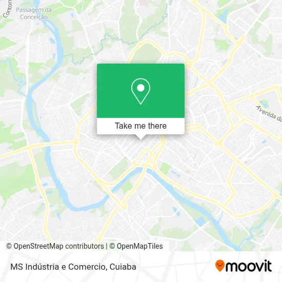 MS Indústria e Comercio map