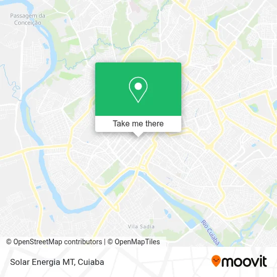 Solar Energia MT map