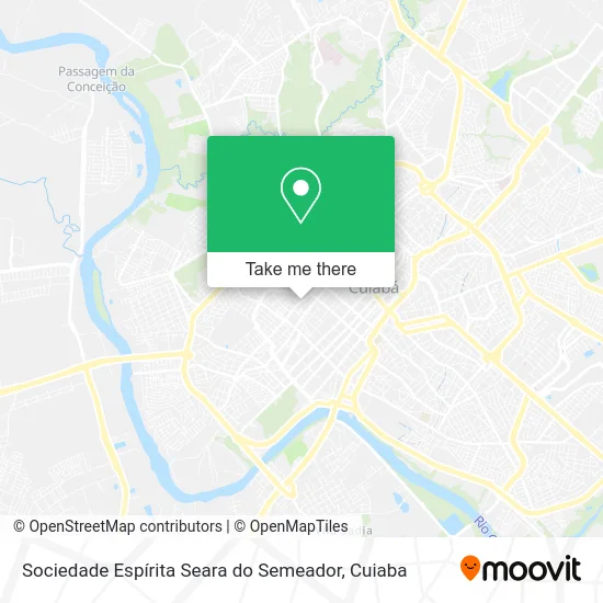 Sociedade Espírita Seara do Semeador map
