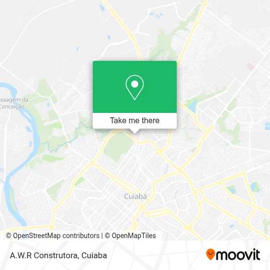 A.W.R Construtora map