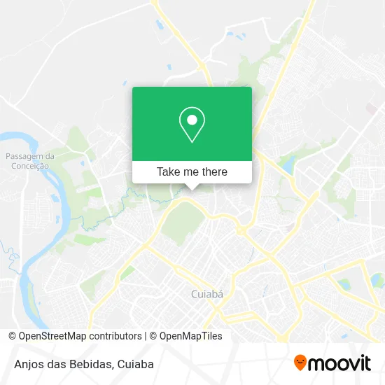 Anjos das Bebidas map