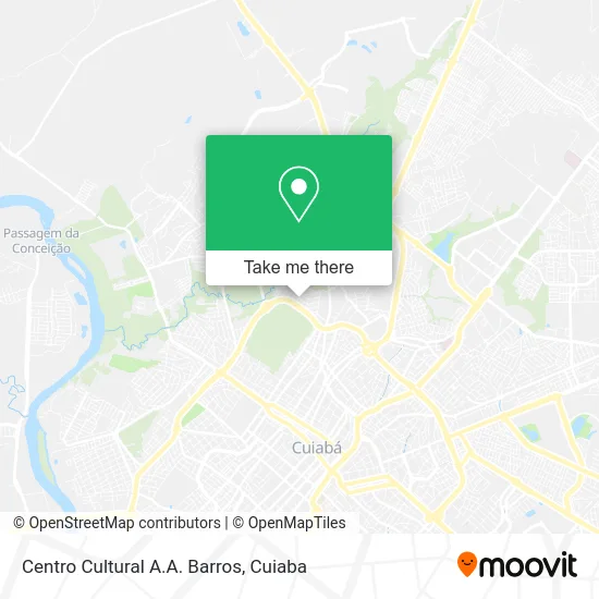 Centro Cultural A.A. Barros map