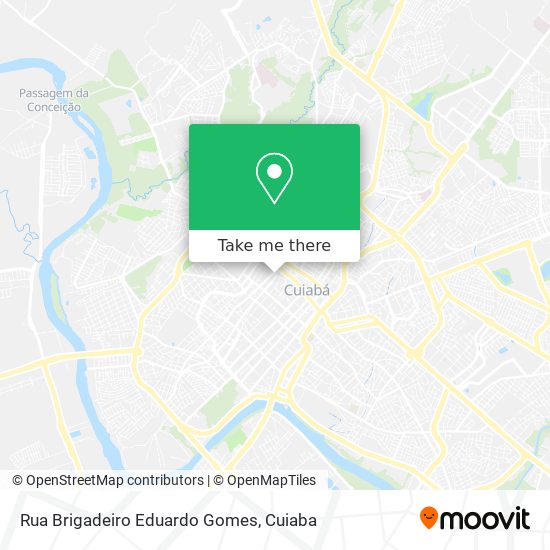 Rua Brigadeiro Eduardo Gomes map