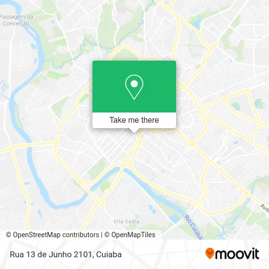 Rua 13 de Junho 2101 map