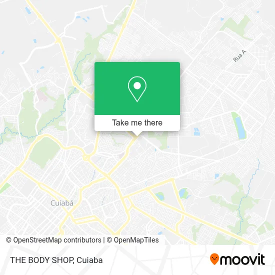 THE BODY SHOP map