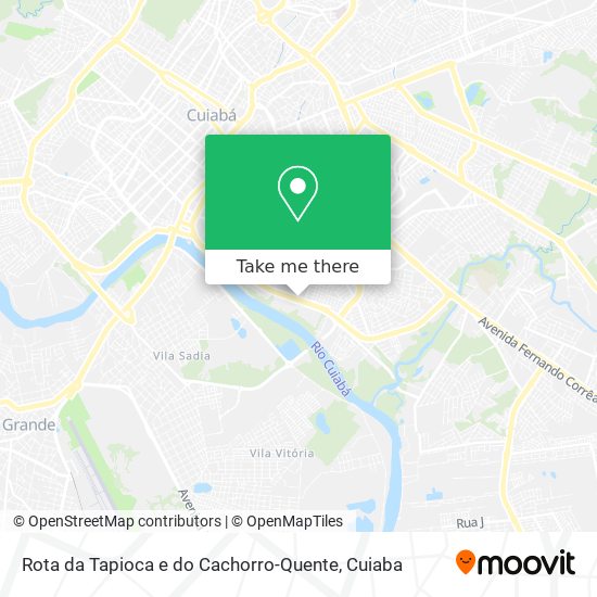 Rota da Tapioca e do Cachorro-Quente map