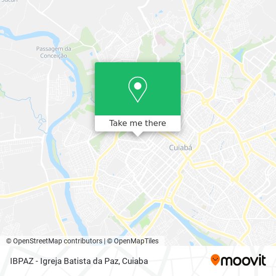 IBPAZ - Igreja Batista da Paz map