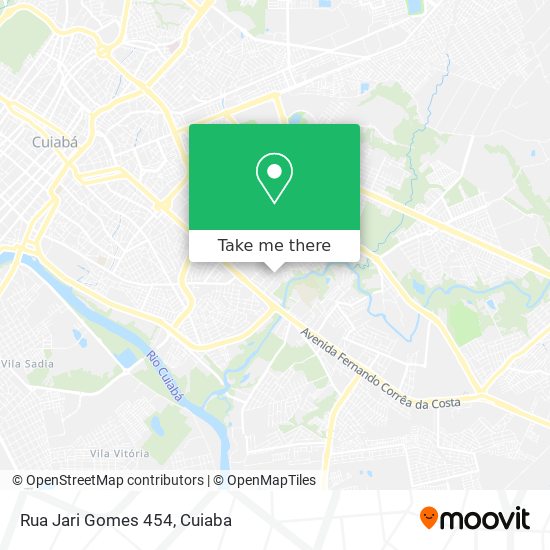 Rua Jari Gomes 454 map