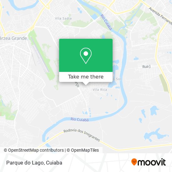 Parque do Lago map