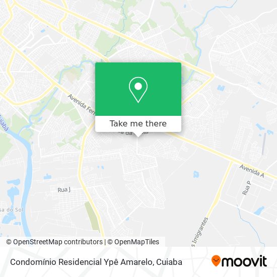 How to get to Condomínio Residencial Ypê Amarelo in Cuiabá by Bus?