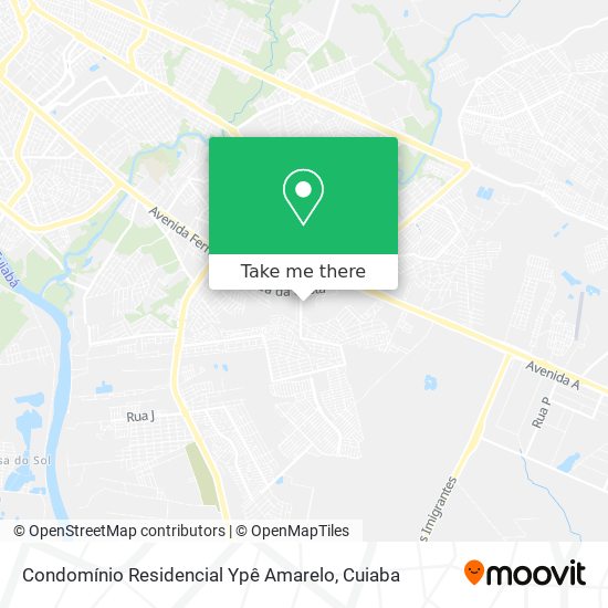 Mapa Condomínio Residencial Ypê Amarelo