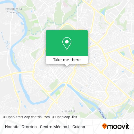 Hospital Otorrino - Centro Médico II map