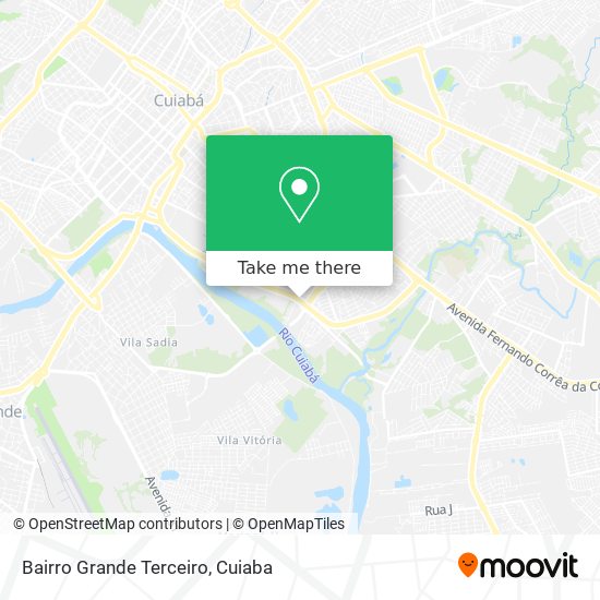 Bairro Grande Terceiro map